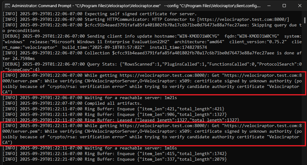 Captive portal interception